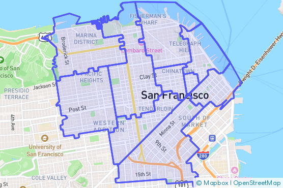 Service Area Map