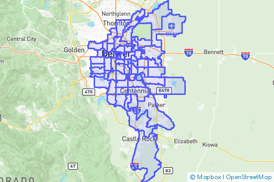 Service Area Map