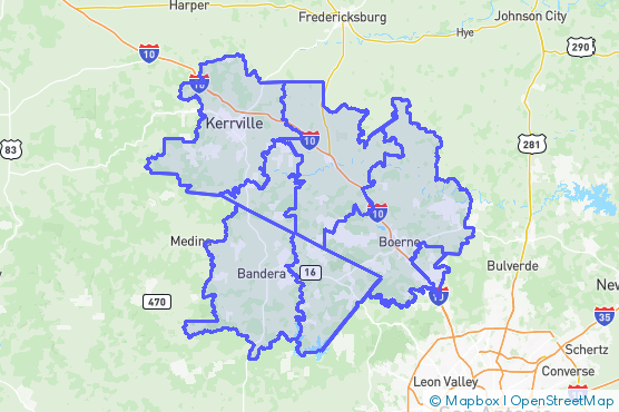 Service Area Map