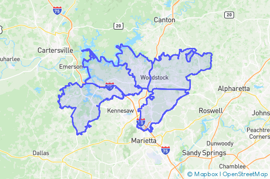 Service Area Map