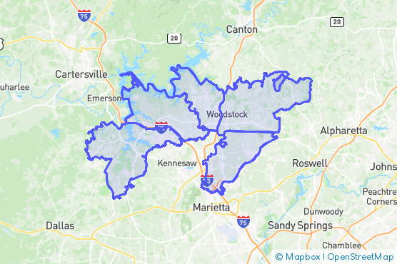 Service Area Map