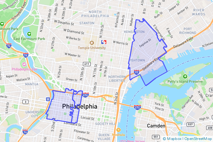 Service Area Map