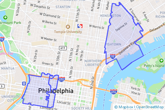 Service Area Map