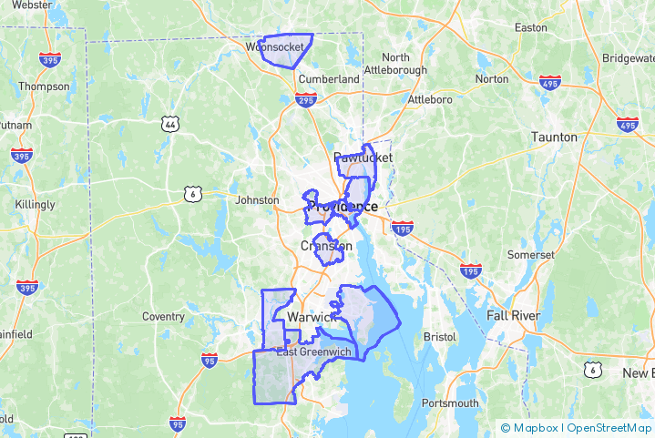 Service Area Map