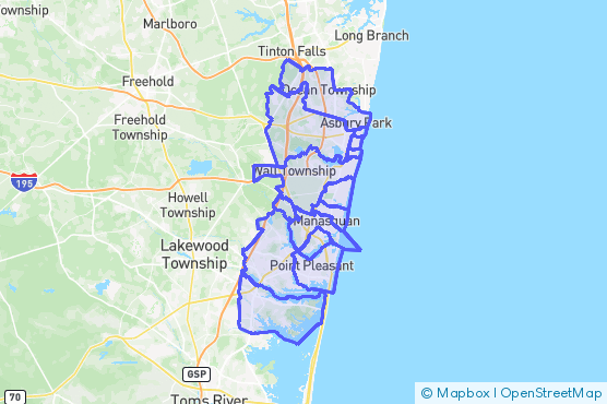 Service Area Map