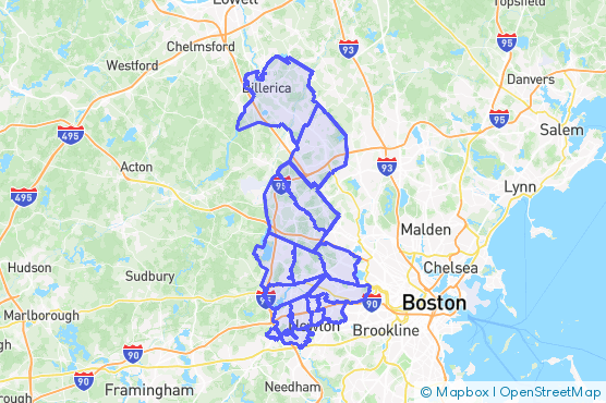 Service Area Map