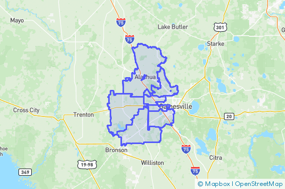 Service Area Map