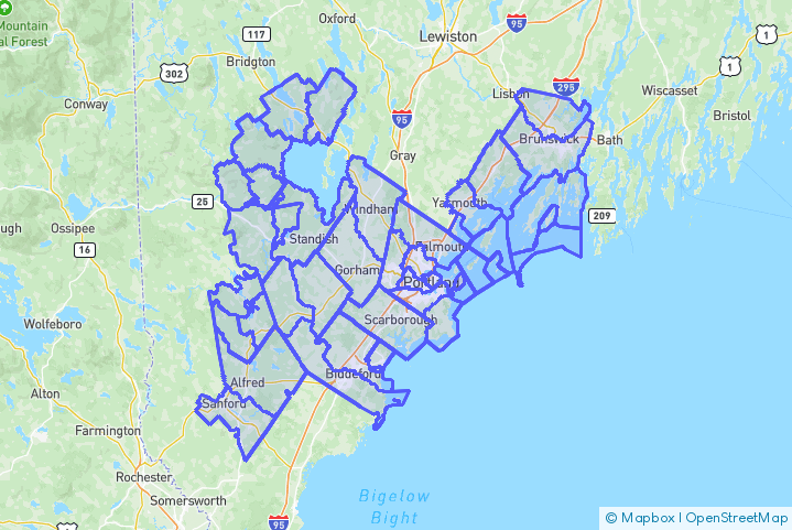 Service Area Map