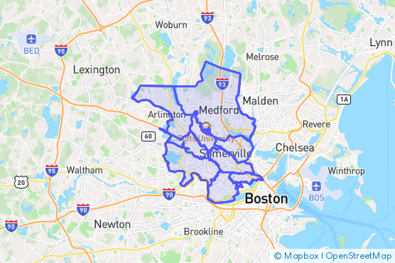Service Area Map