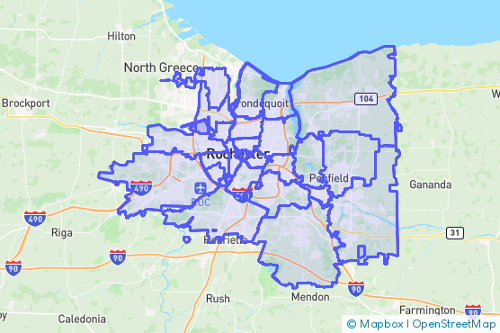 Service Area Map