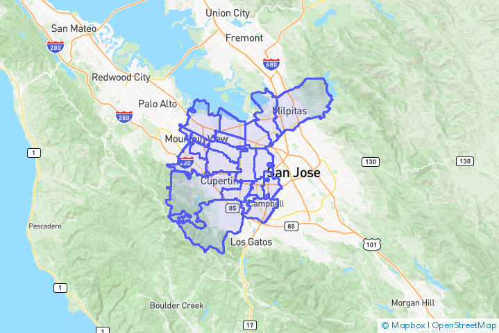 Service Area Map