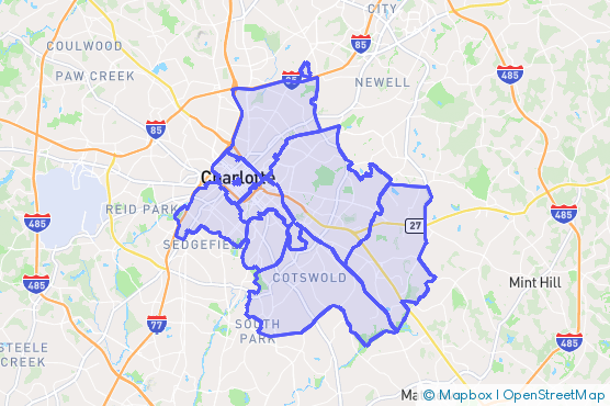 Service Area Map