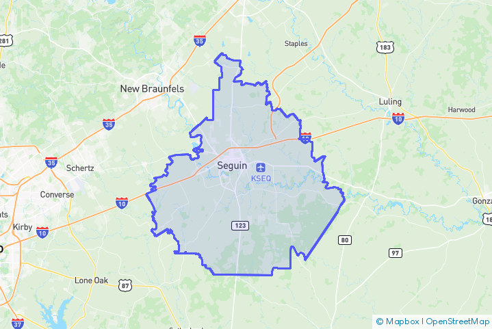 Service Area Map