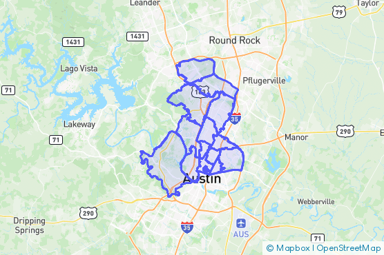 Service Area Map