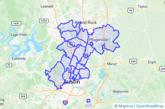 Service Area Map
