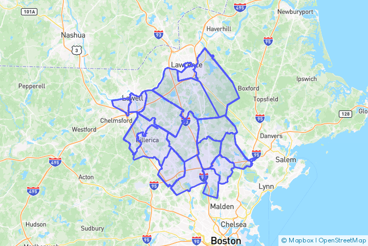 Service Area Map