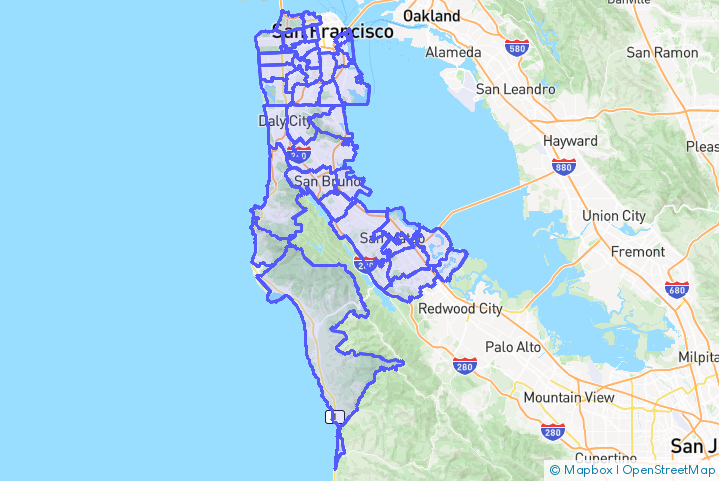 Service Area Map