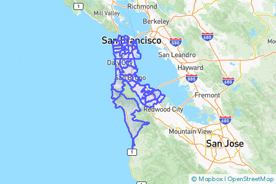 Service Area Map