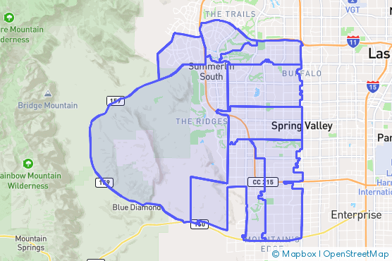 Service Area Map
