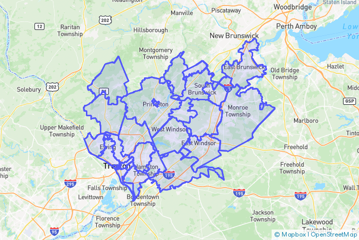 Service Area Map