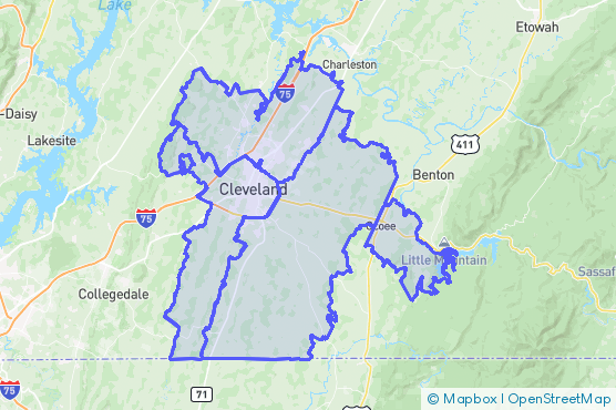 Service Area Map