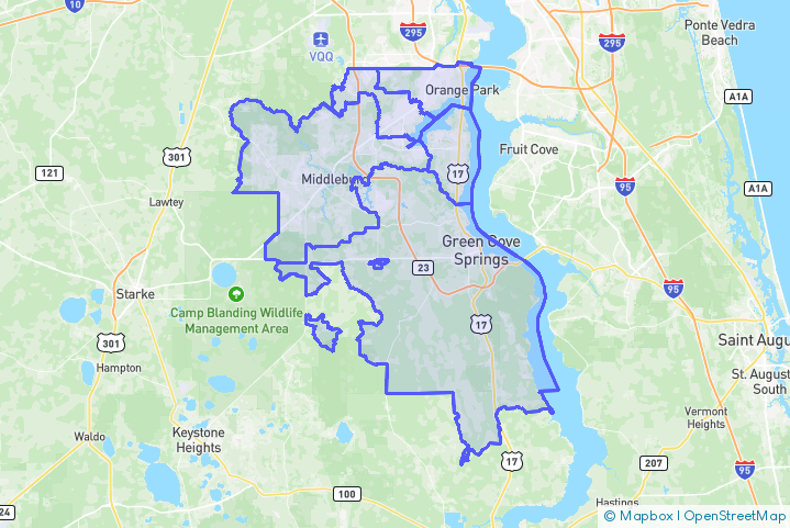 Service Area Map