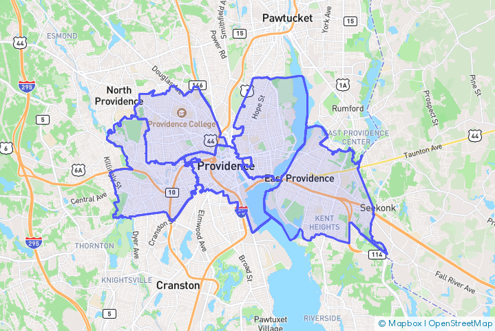 Service Area Map