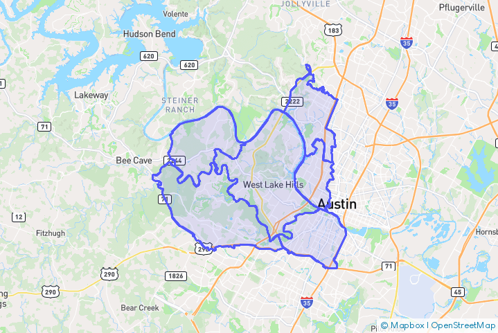 Service Area Map