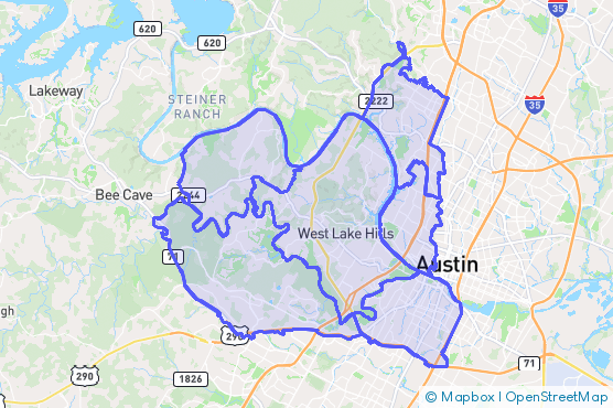 Service Area Map