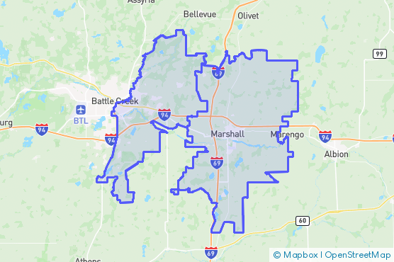 Service Area Map