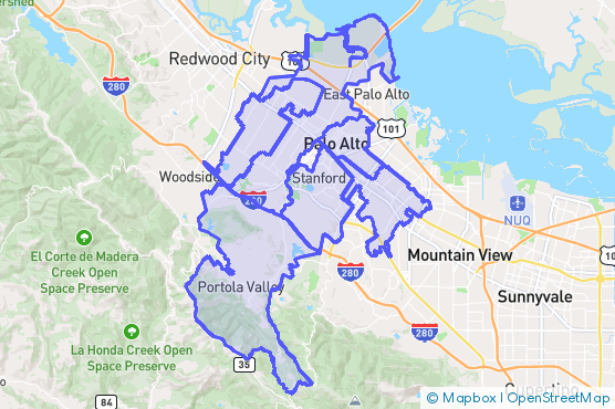 Service Area Map