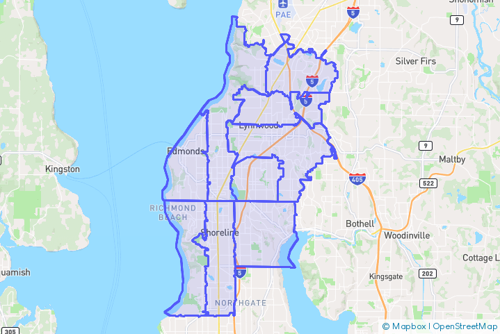 Service Area Map