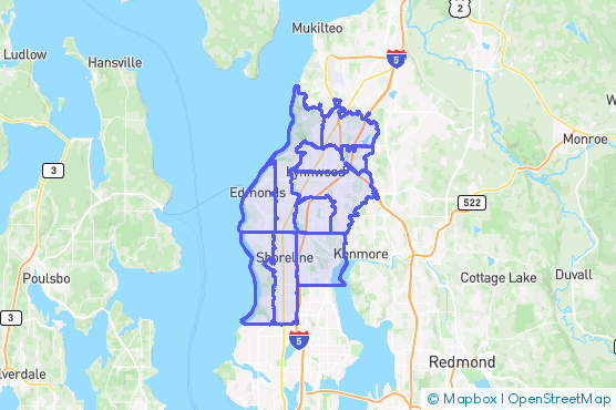 Service Area Map