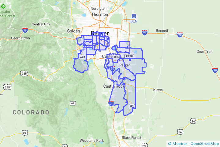 Service Area Map