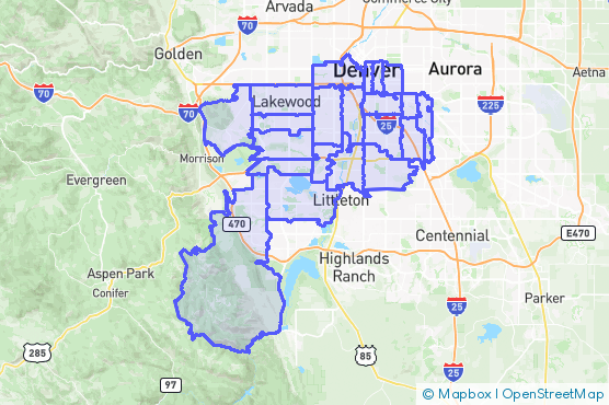 Service Area Map