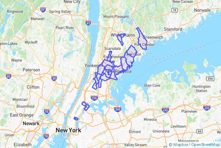 Service Area Map
