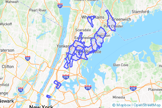 Service Area Map
