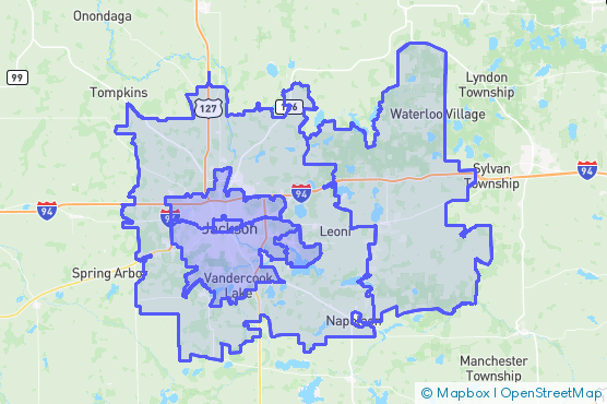 Service Area Map