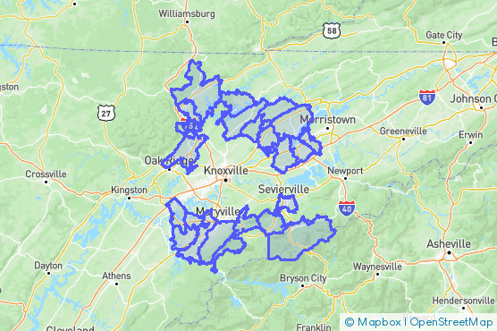 Service Area Map