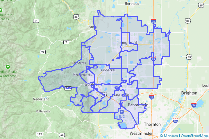 Service Area Map