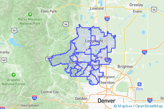 Service Area Map