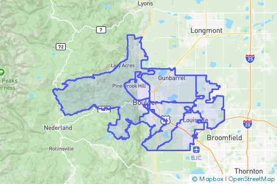 Service Area Map