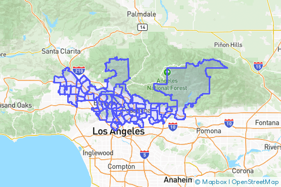 Service Area Map