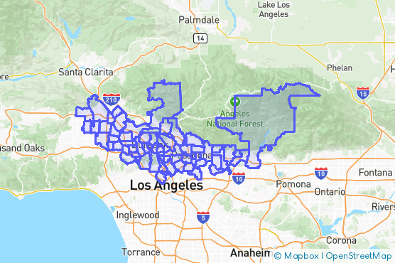 Service Area Map