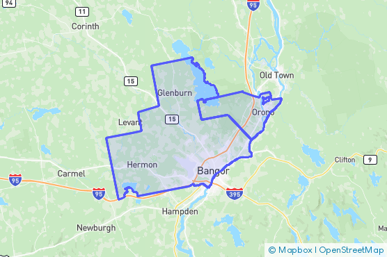 Service Area Map