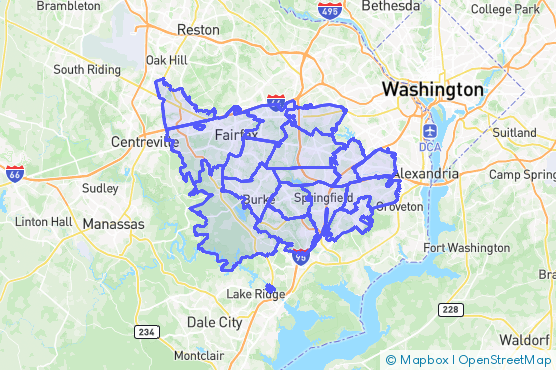 Service Area Map