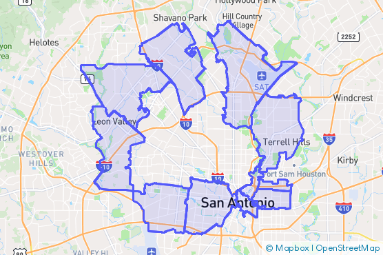Service Area Map