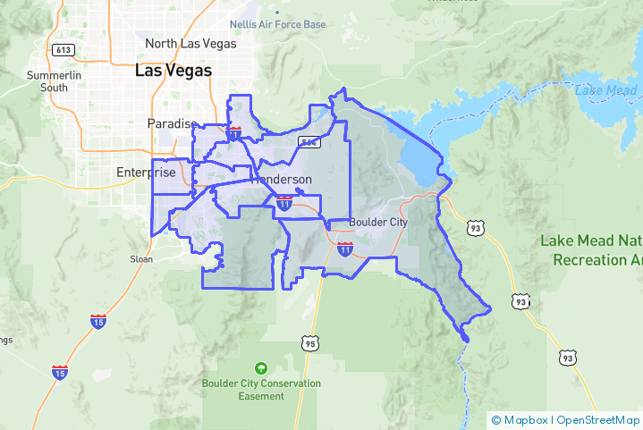 Service Area Map