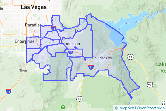 Service Area Map