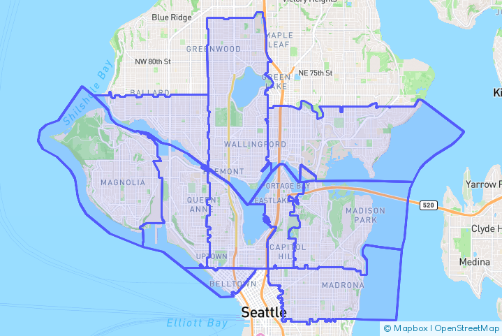 Service Area Map